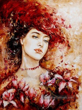 Une jolie femme 27 impressioniste Peinture à l'huile